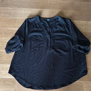 Torrid Women's Black Blouse